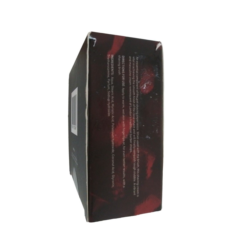MENROCK Black Pomegranate Shave Cream Men's Facial Grooming Cream NEW IN BOX - Picture 4 of 5